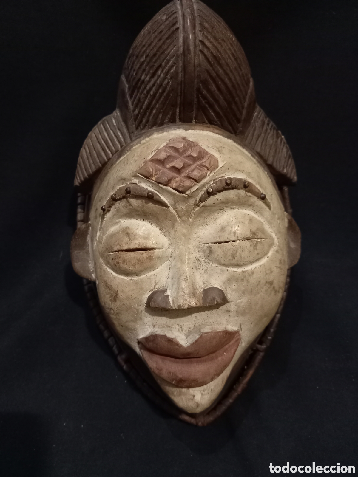 Arte: M&aacute;scara africana Punu - Foto 2