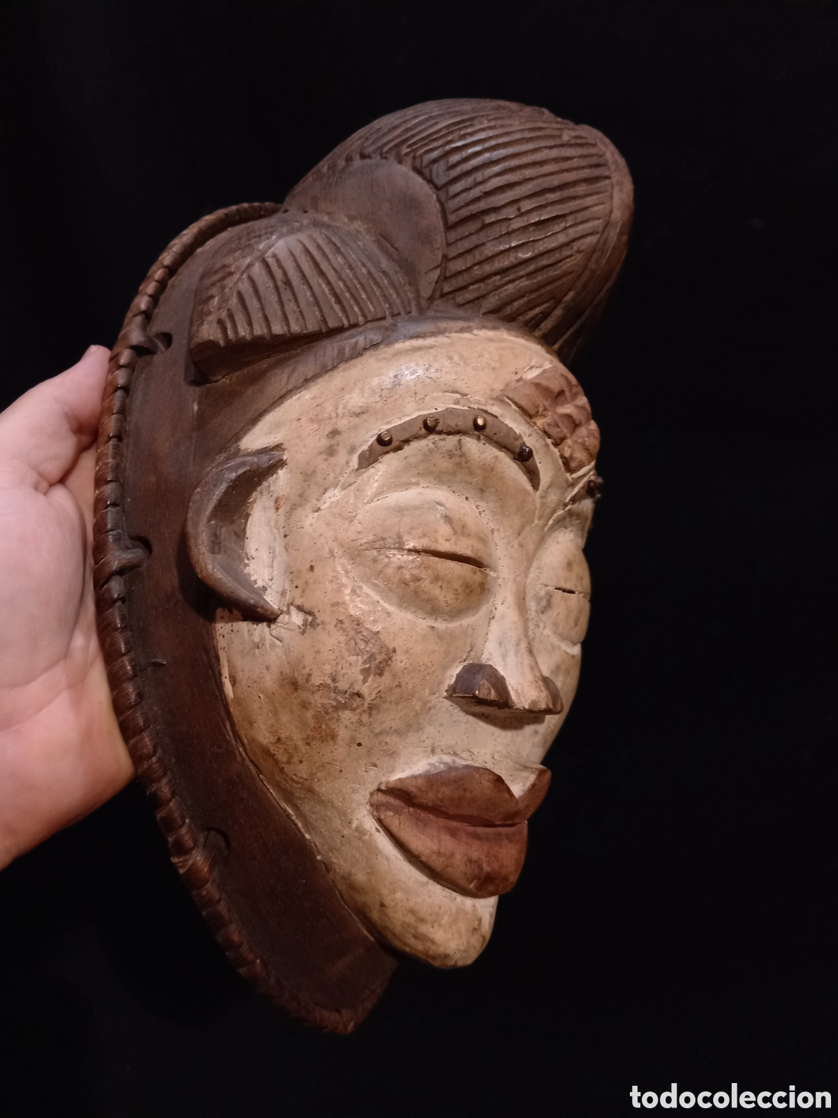 Arte: M&aacute;scara africana Punu - Foto 3