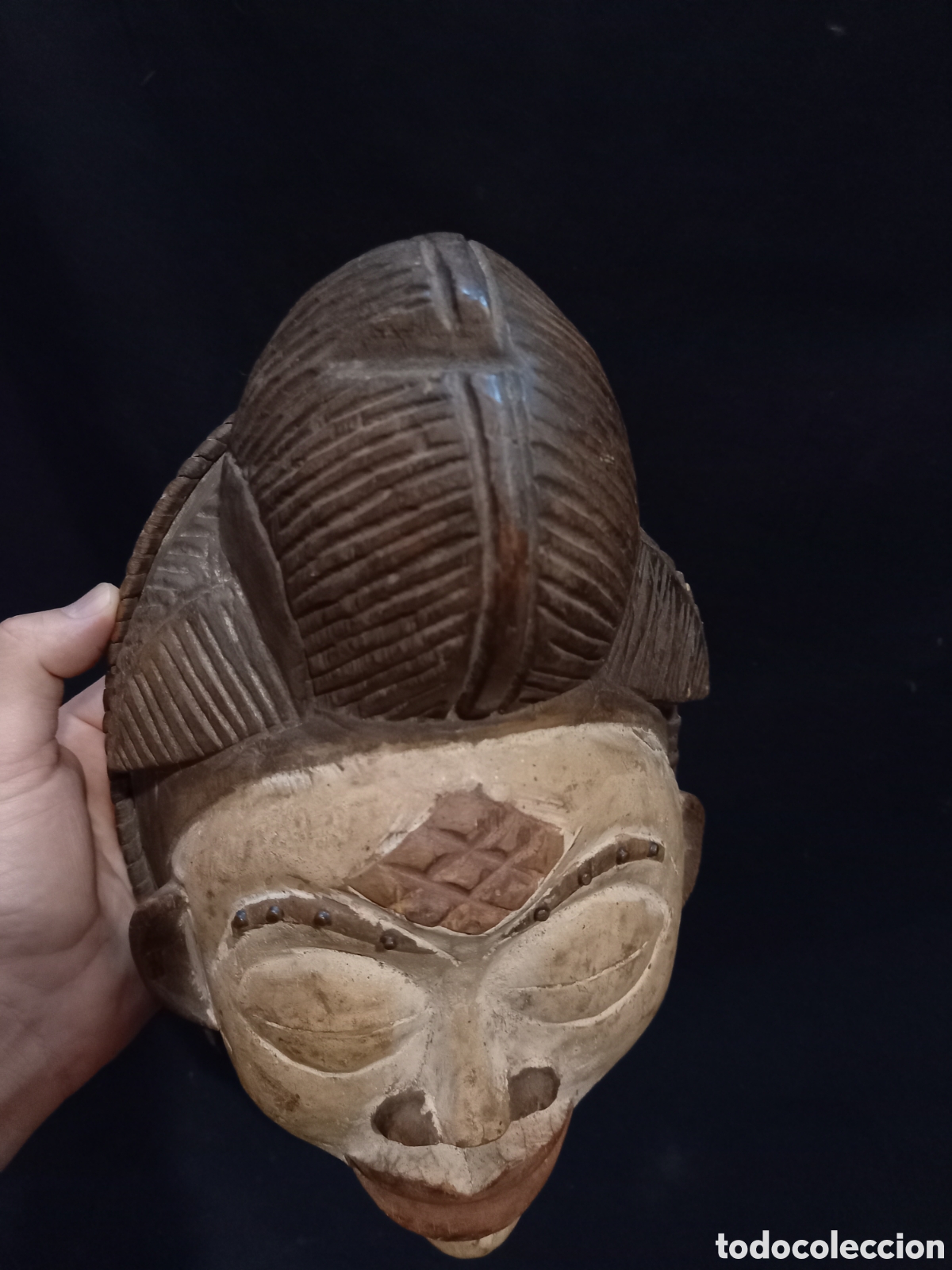 Arte: M&aacute;scara africana Punu - Foto 4