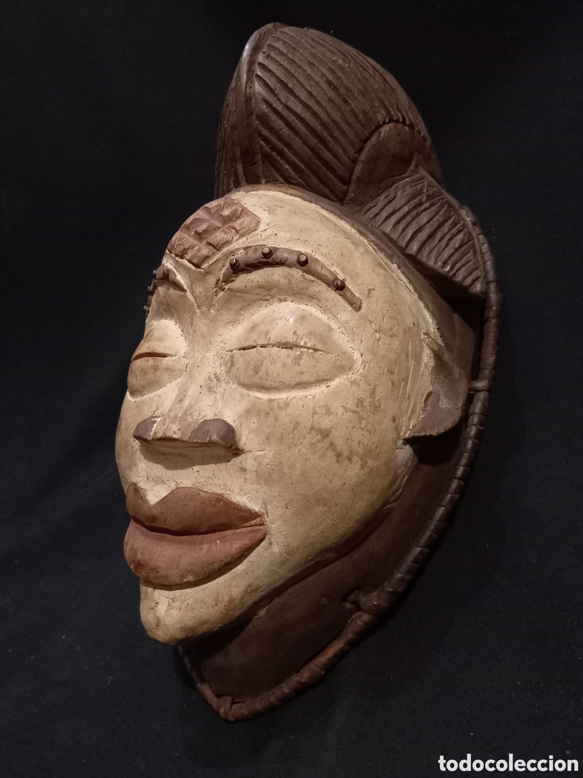 Arte: M&aacute;scara africana Punu - Foto 1
