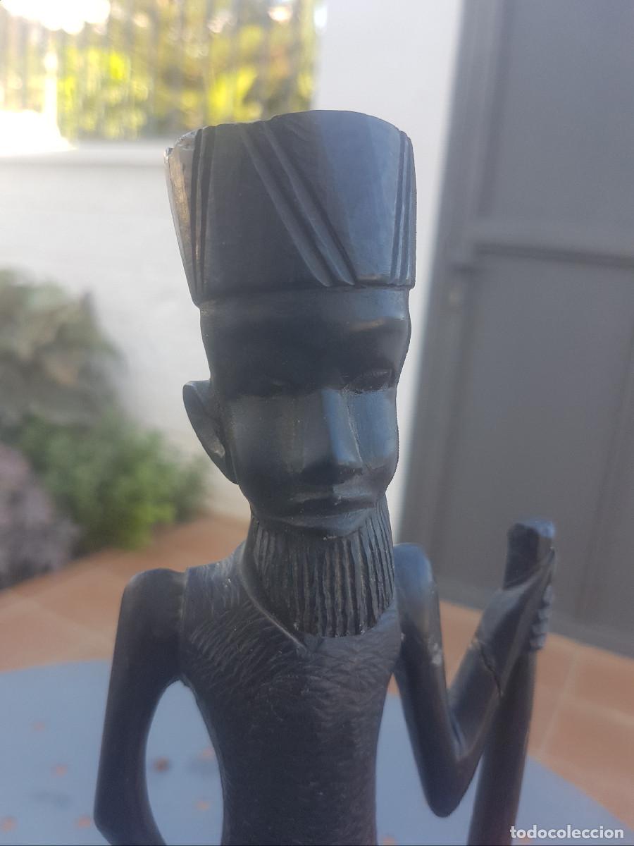 Arte: TALLA DE EBANO. CENTROAFRICA.1950 - Foto 3