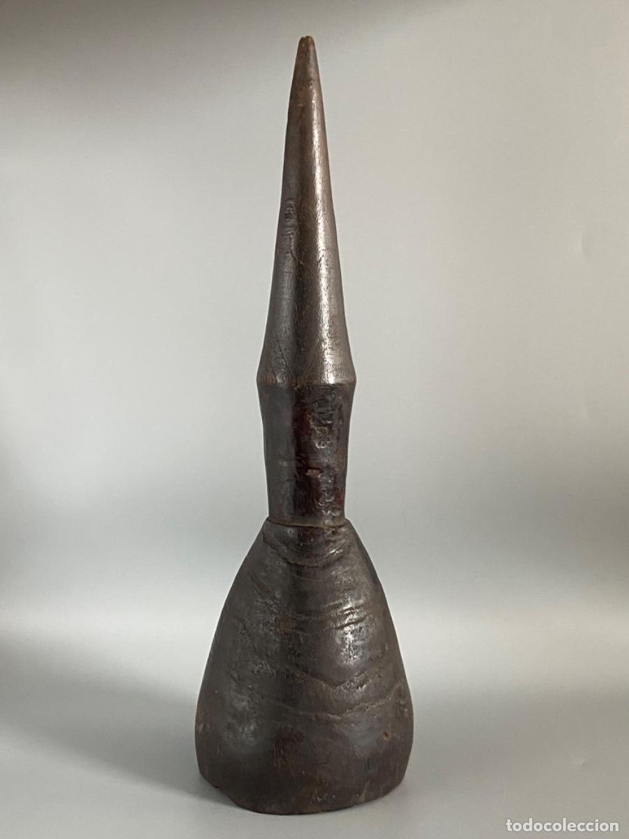 Arte: Mortero de tabaco Pende (?), Congo, &Aacute;frica - Foto 1