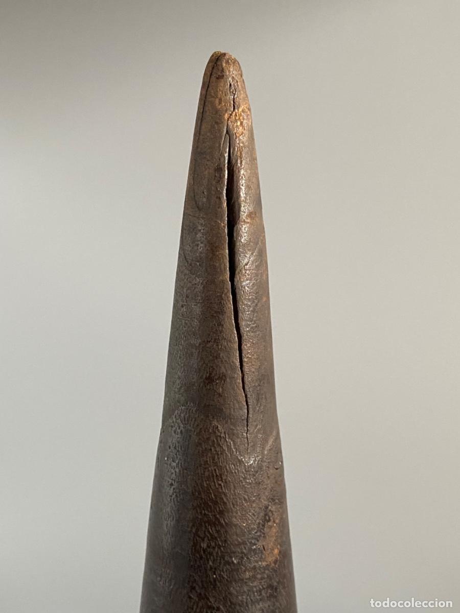Arte: Mortero de tabaco Pende (?), Congo, &Aacute;frica - Foto 4