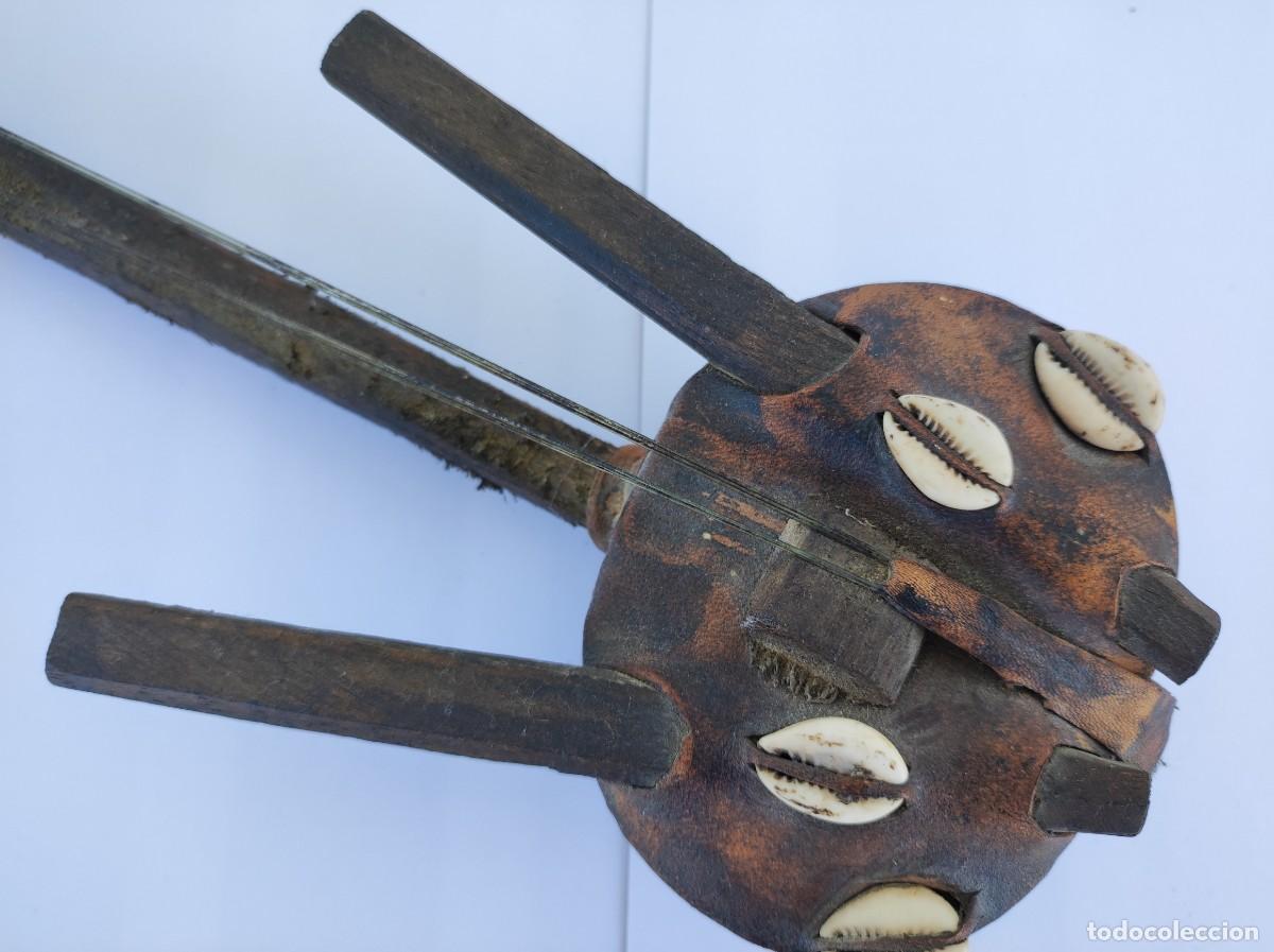 Arte: Kora decorada - instrumento africano - Foto 6