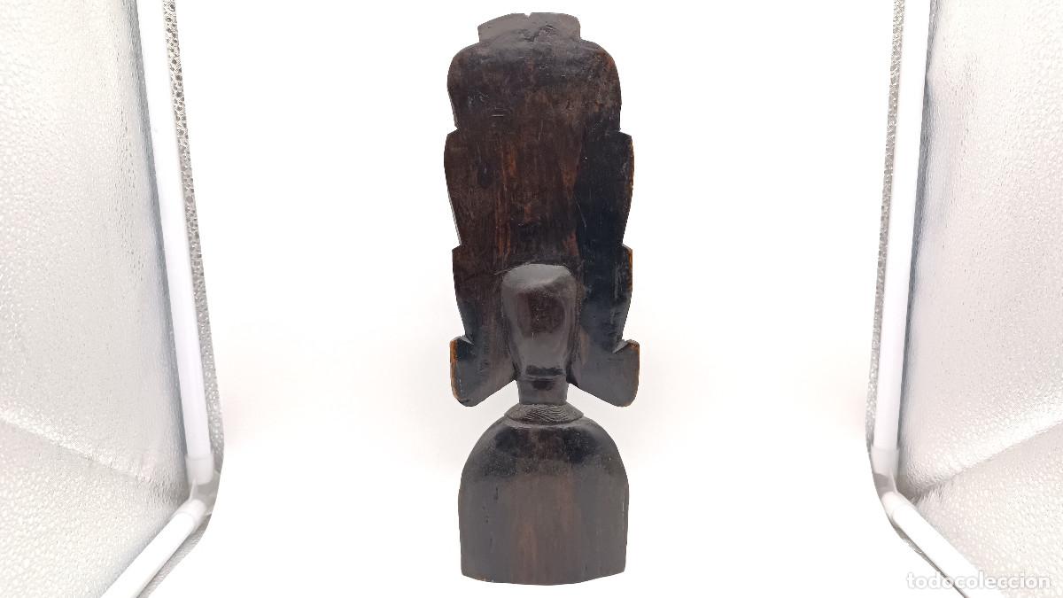 Arte: Busto africano de madera ebanizada - Foto 5