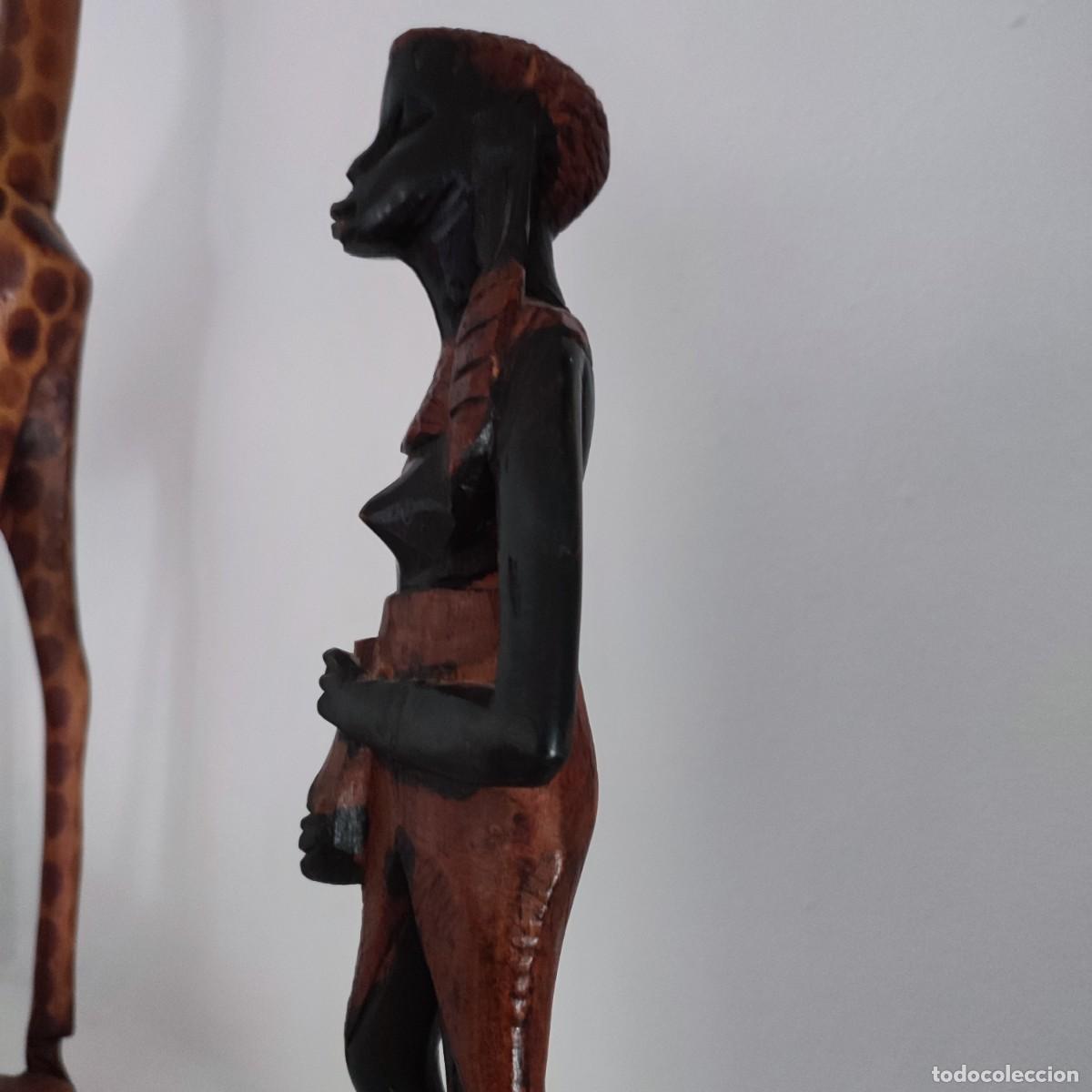 Arte: talla de madera africana - Foto 5