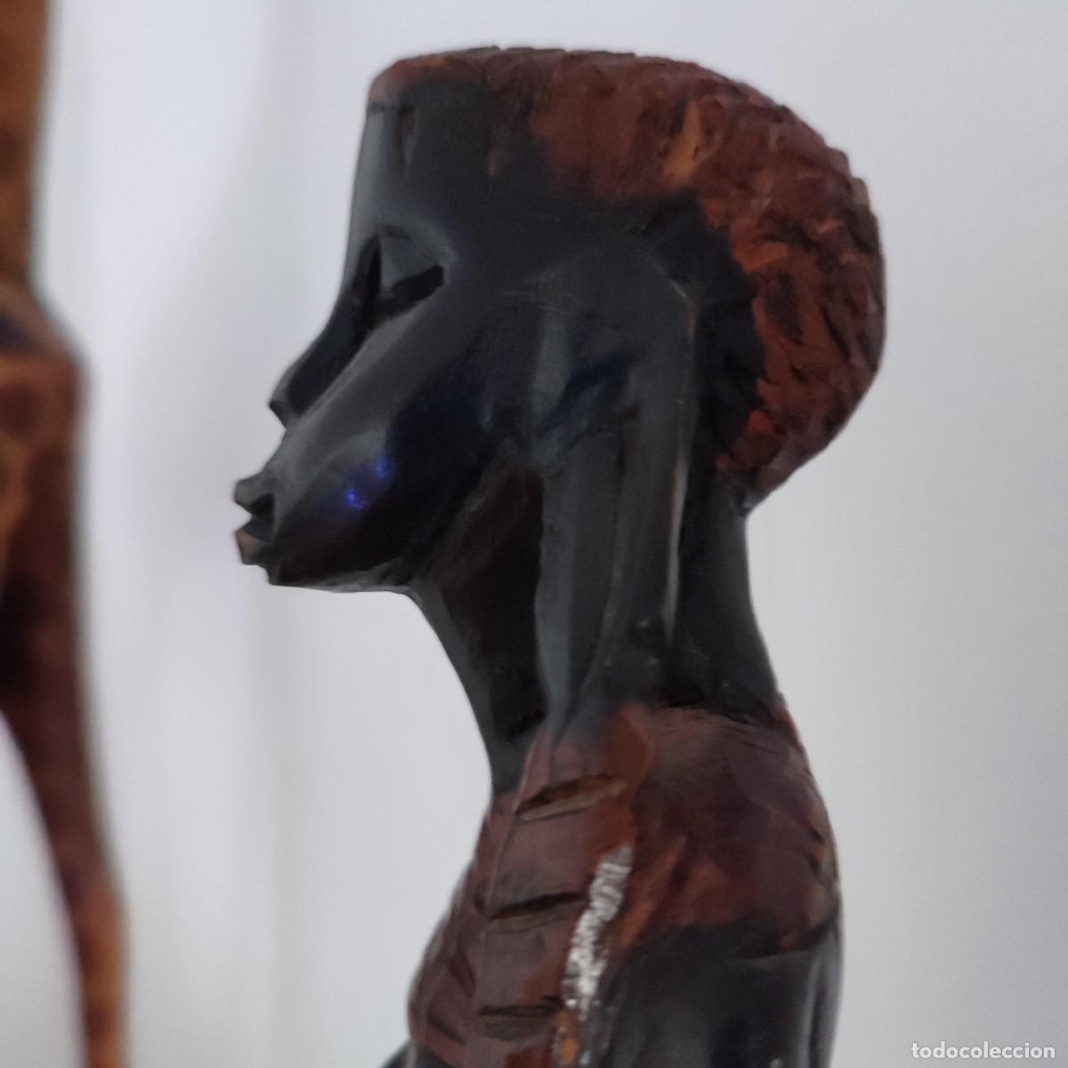 Arte: talla de madera africana - Foto 6