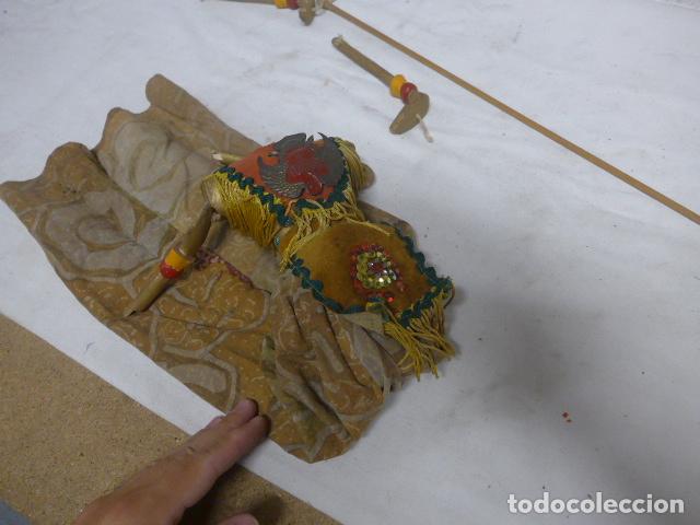 Arte: Antigua gran marioneta de Bali o Java, original, Indonesia. - Foto 12