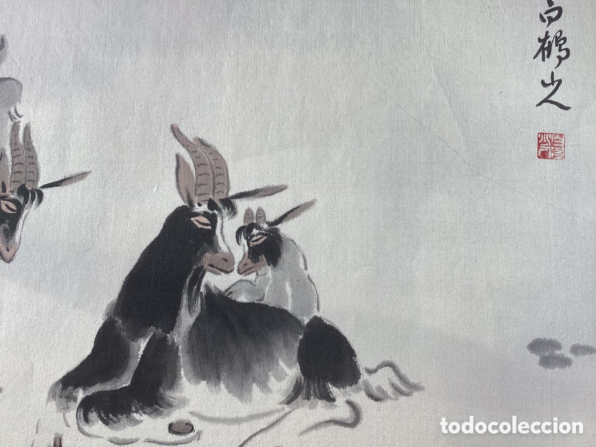 Arte: Seda oriental pintada a mano - Foto 4