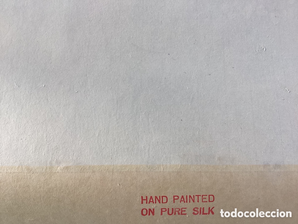 Arte: Seda oriental pintada a mano - Foto 5