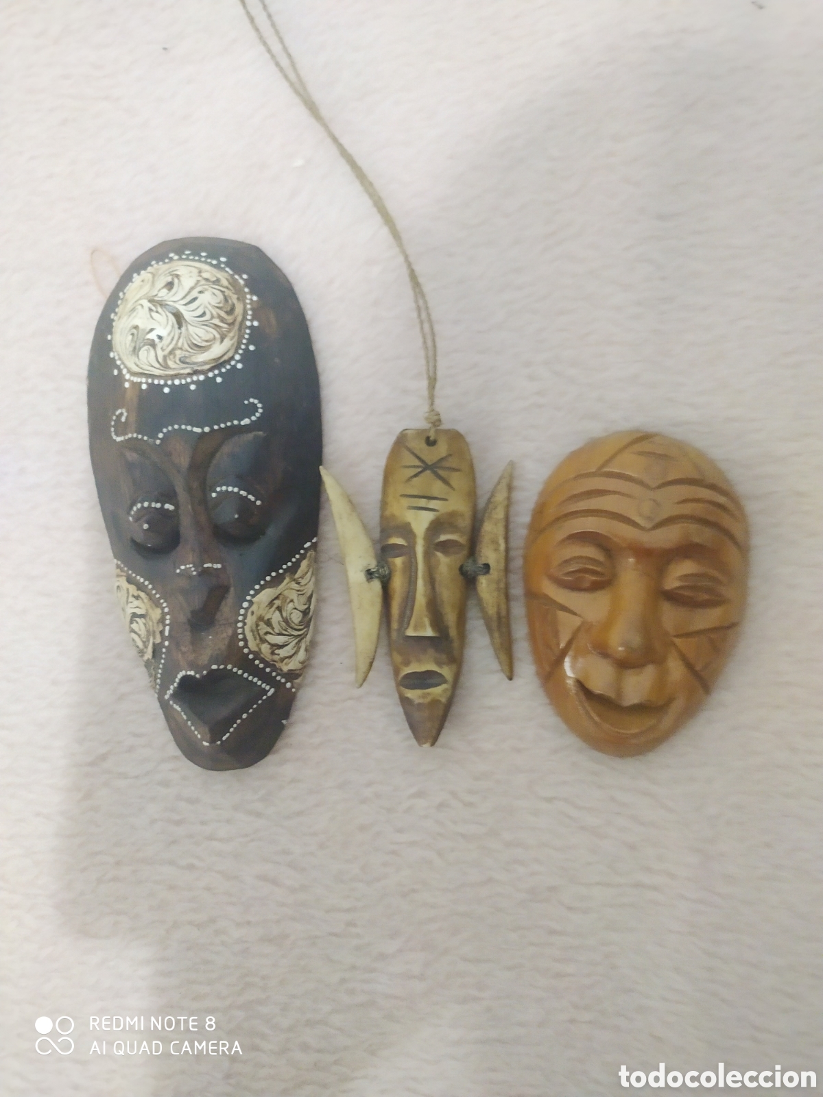 Arte: Lote de tres mascaras - Foto 8