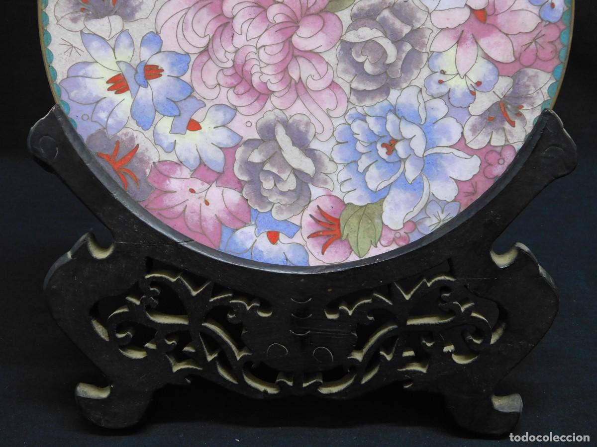 Arte: PLATO ESMALTE CLOISONN&Eacute; ORIENTAL - Foto 2