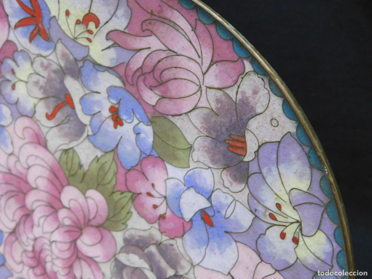 Arte: PLATO ESMALTE CLOISONN&Eacute; ORIENTAL - Foto 5
