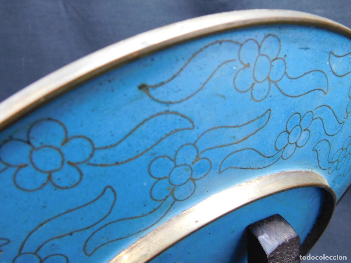 Arte: PLATO ESMALTE CLOISONN&Eacute; ORIENTAL - Foto 8