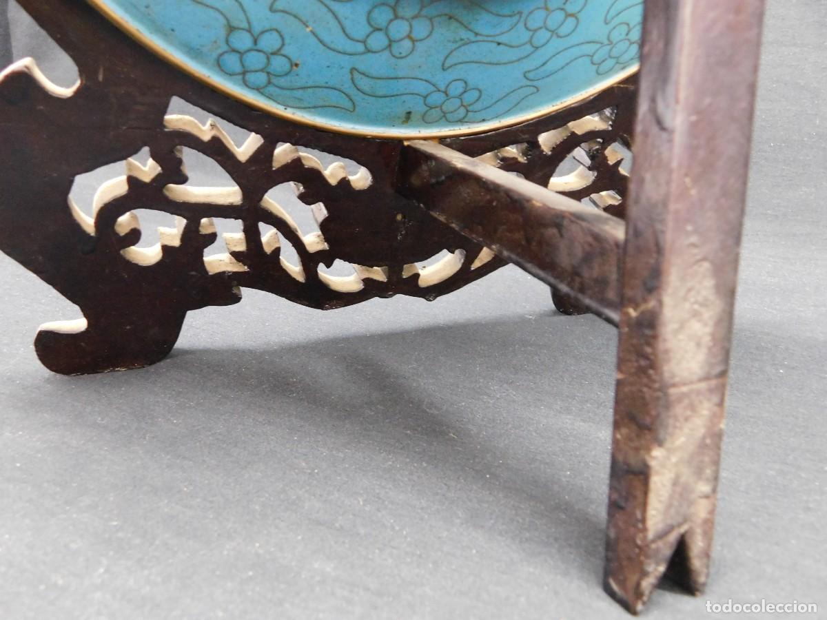 Arte: PLATO ESMALTE CLOISONN&Eacute; ORIENTAL - Foto 10