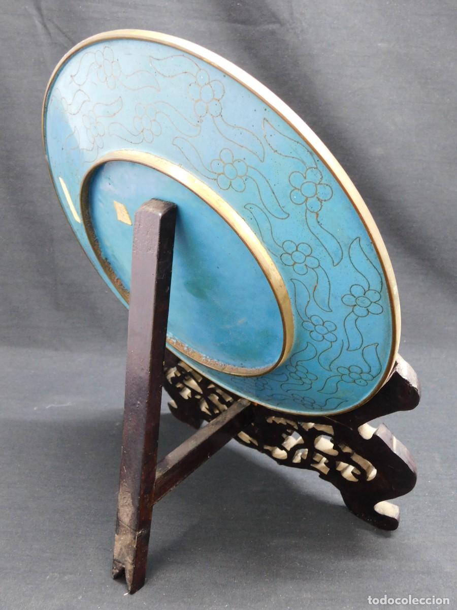 Arte: PLATO ESMALTE CLOISONN&Eacute; ORIENTAL - Foto 11