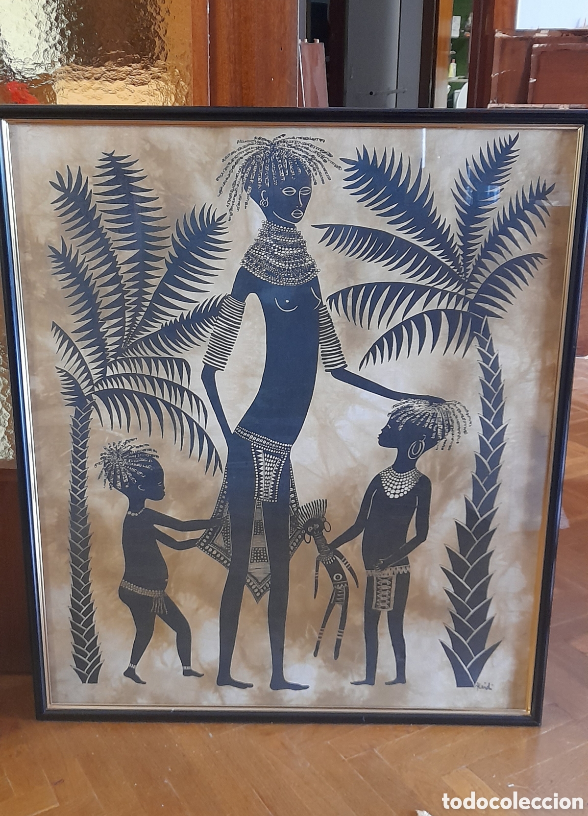 Arte: Cuadro Batik Africano - Foto 5
