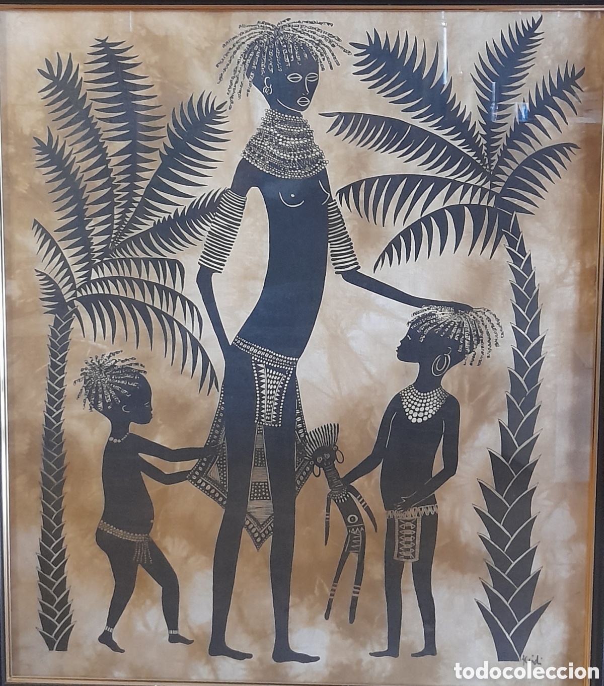Arte: Cuadro Batik Africano - Foto 1