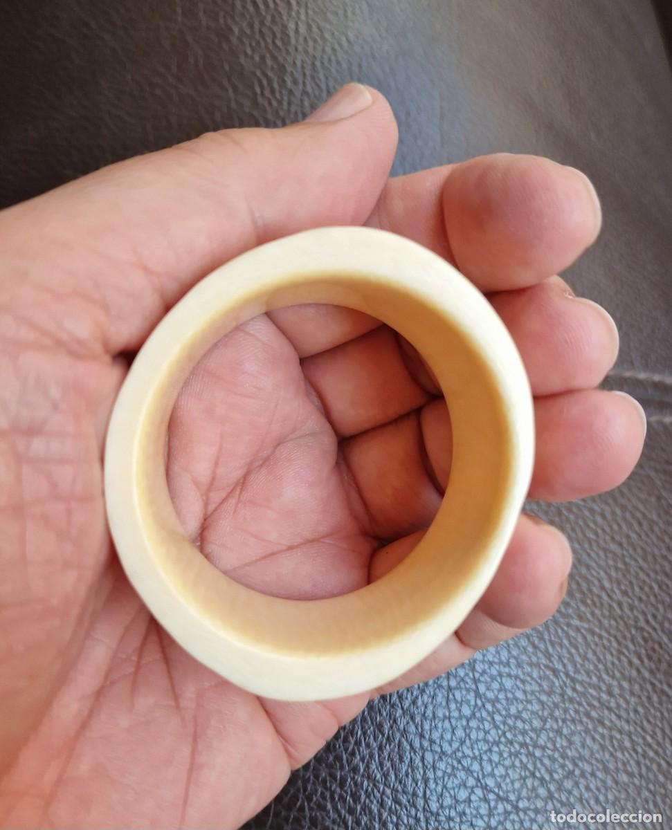 Arte: PIEZA DE MARFIL CILINDRICA - Foto 6