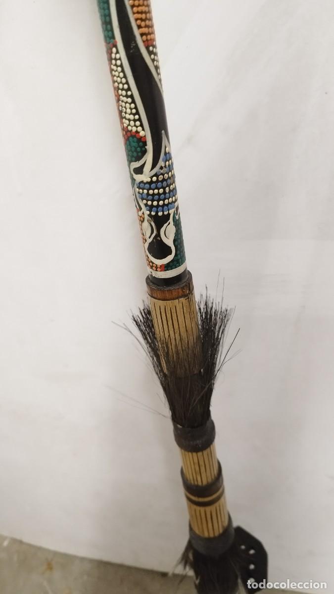 Arte: Antigua Gran Cerbatana,de los Indios de Amazonas 1.76Mts. - Foto 11