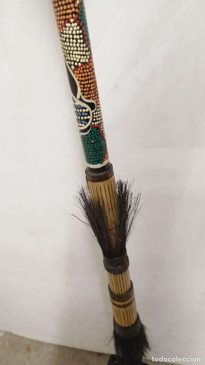 Arte: Antigua Gran Cerbatana,de los Indios de Amazonas 1.76Mts. - Foto 12
