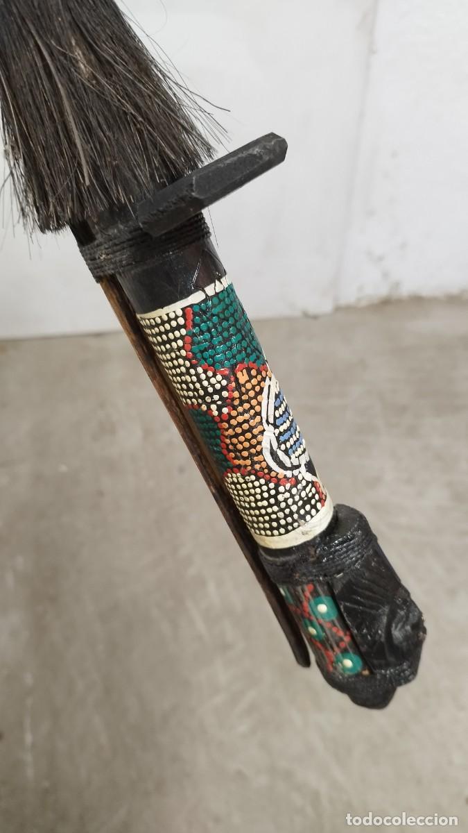 Arte: Antigua Gran Cerbatana,de los Indios de Amazonas 1.76Mts. - Foto 14