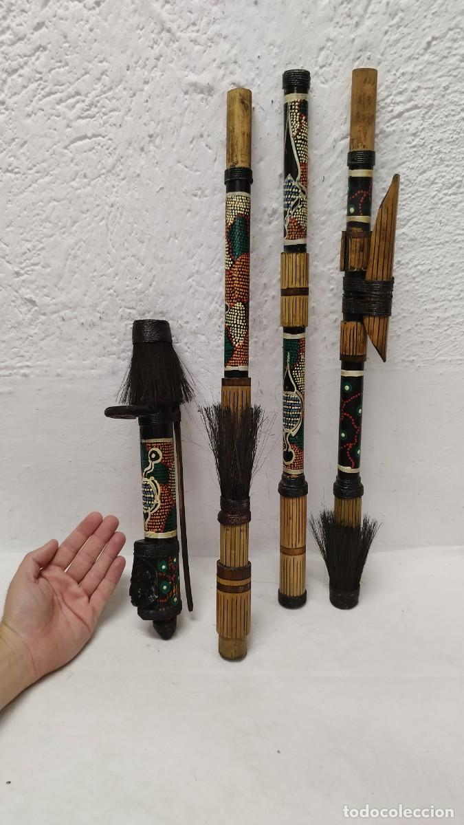 Arte: Antigua Gran Cerbatana,de los Indios de Amazonas 1.76Mts. - Foto 18