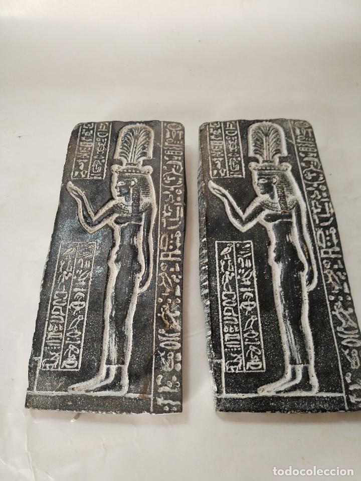 Arte: 2 placas diosas ejipto - Foto 1