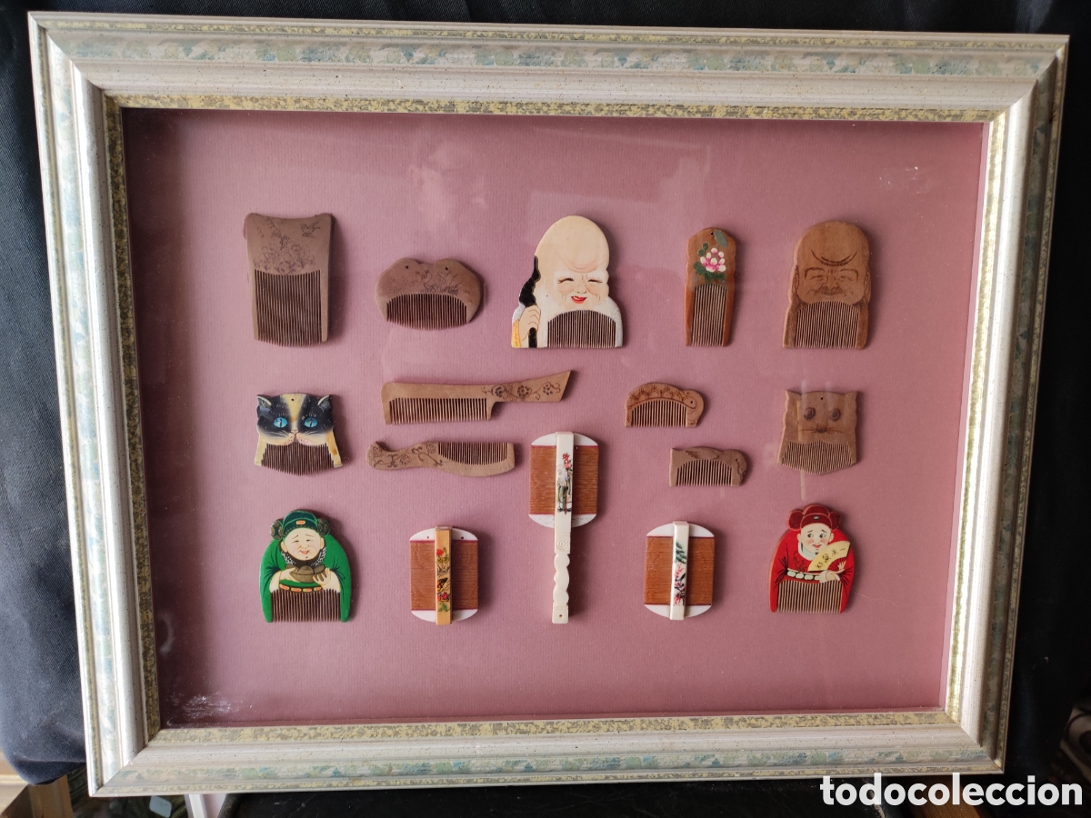 Arte: Colecci&oacute;n peines Chinos - Foto 1