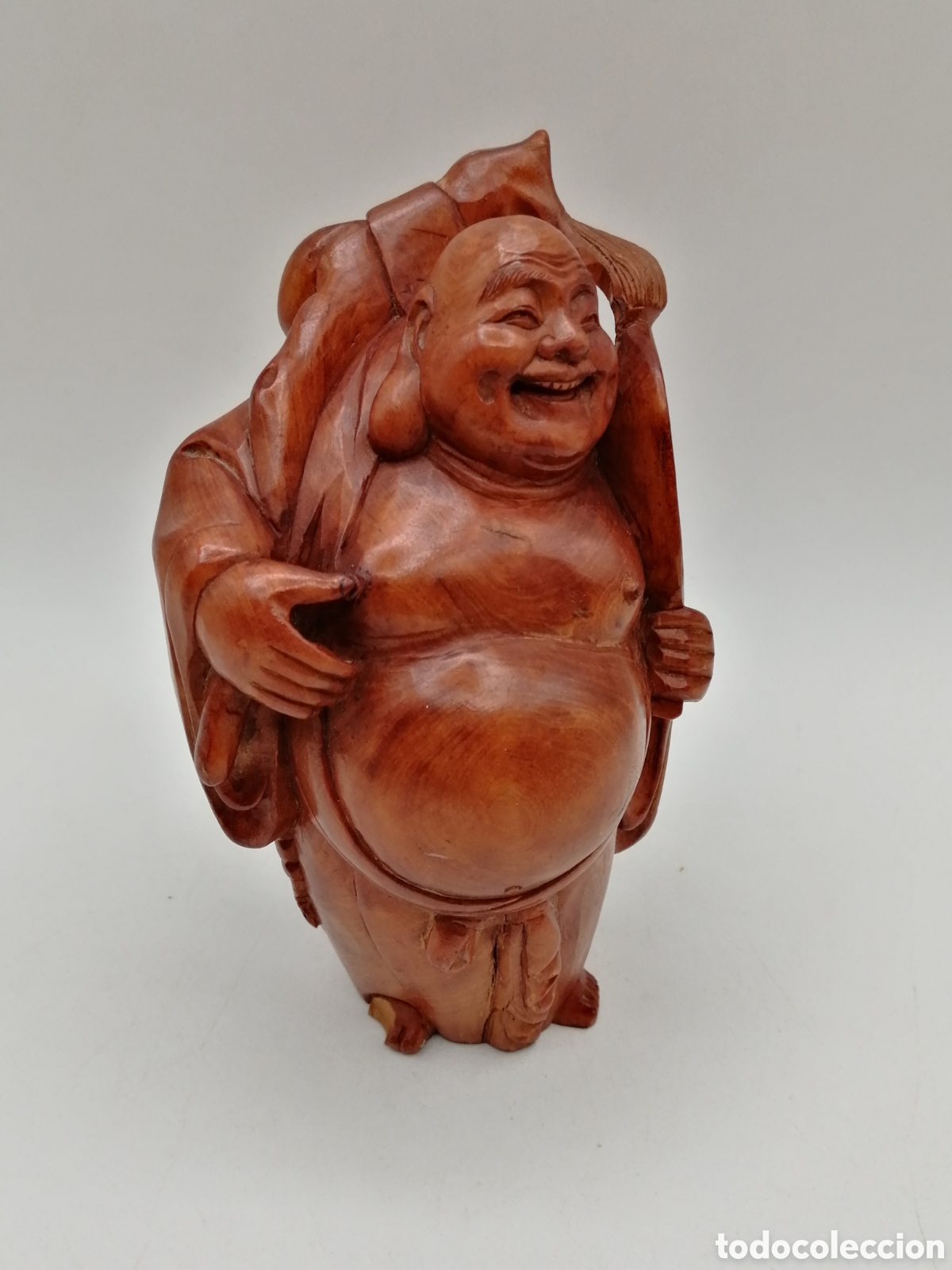 Arte: Buda. Escultura madera - Foto 2