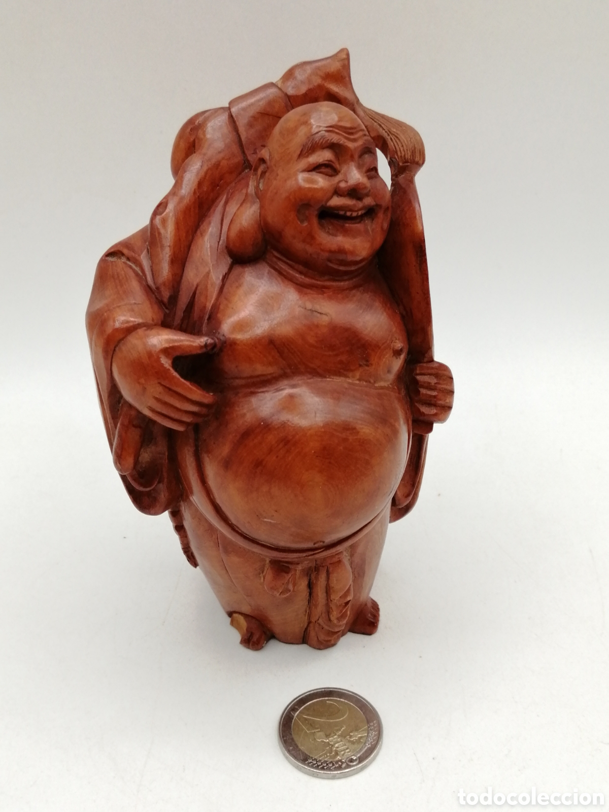 Arte: Buda. Escultura madera - Foto 3
