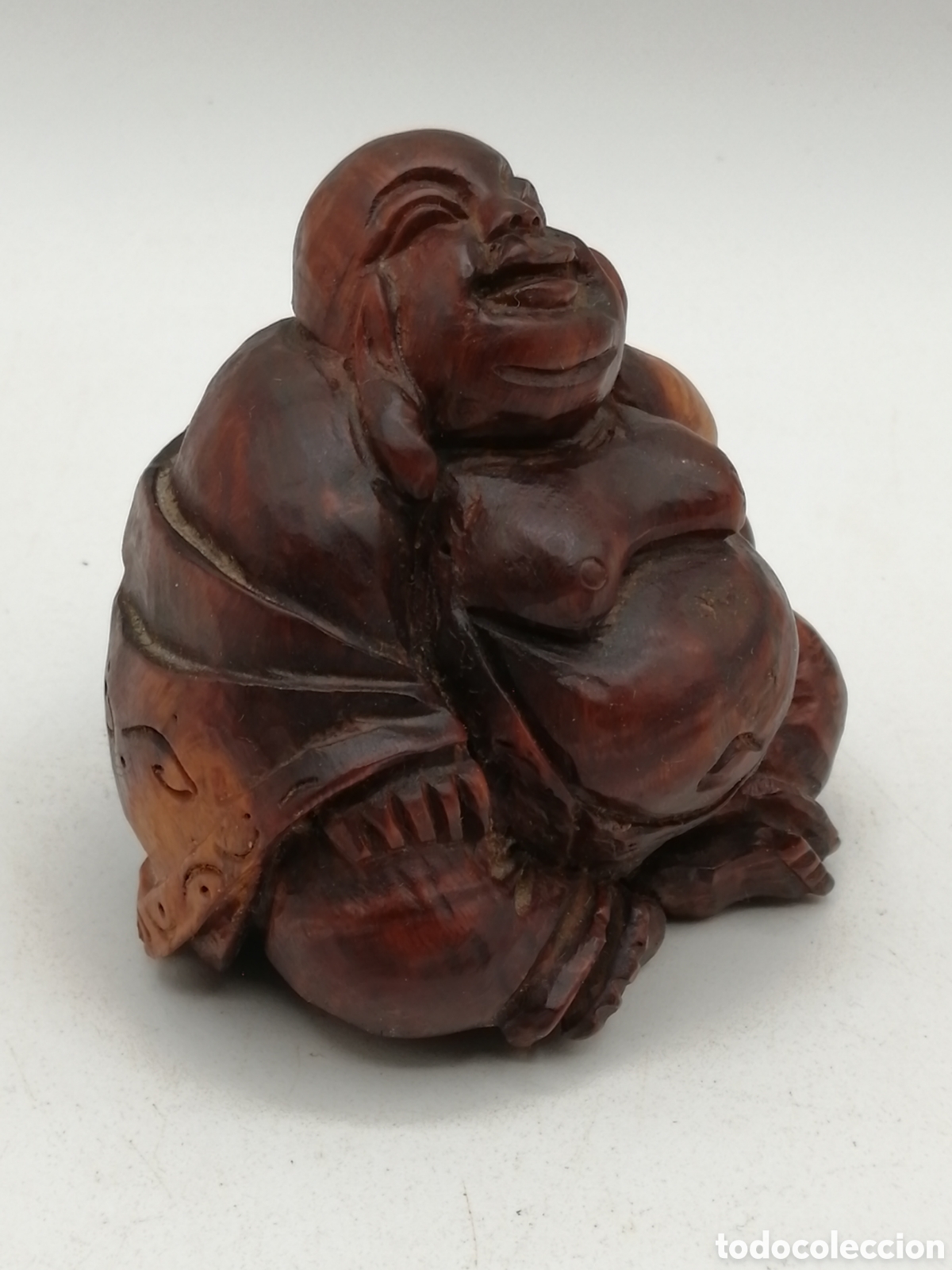 Arte: Buda. Escultura madera - Foto 3