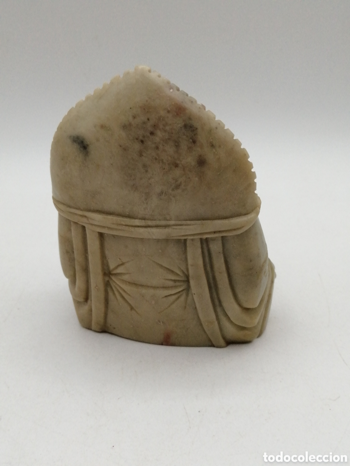 Arte: Buda. Asian hand carved soapstone - Foto 5