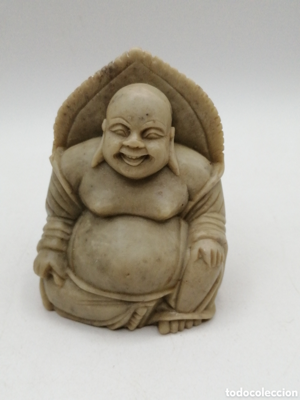 Arte: Buda. Asian hand carved soapstone - Foto 1
