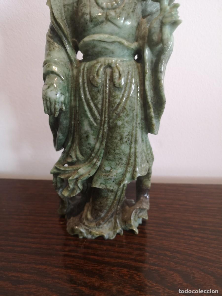 Arte: TALLA CHINA EN JADE VERDE - Foto 6