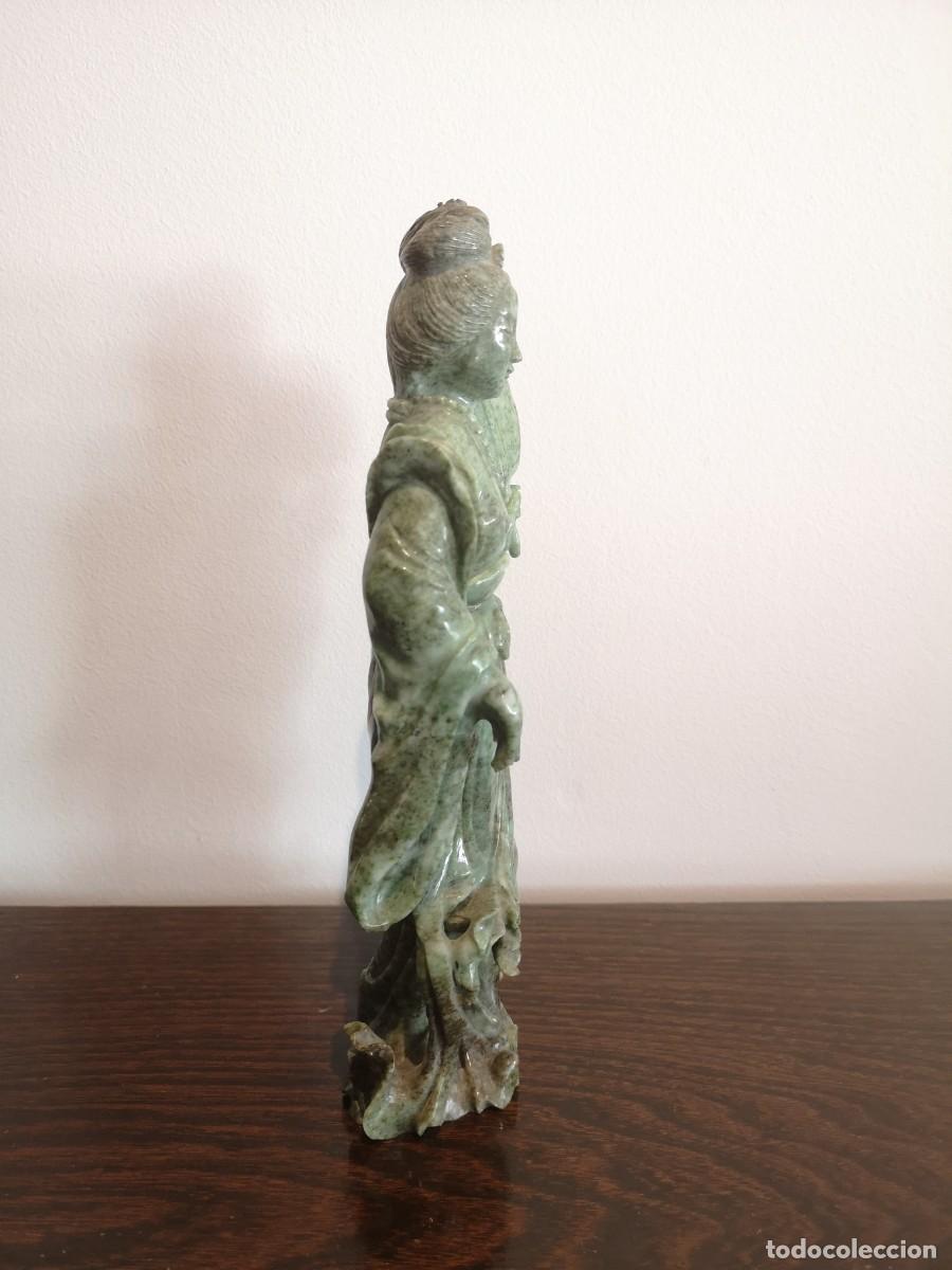 Arte: TALLA CHINA EN JADE VERDE - Foto 7