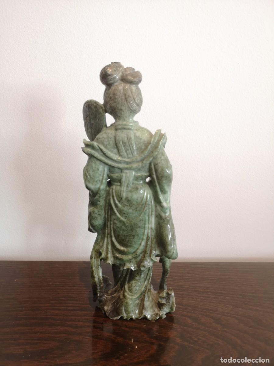 Arte: TALLA CHINA EN JADE VERDE - Foto 8