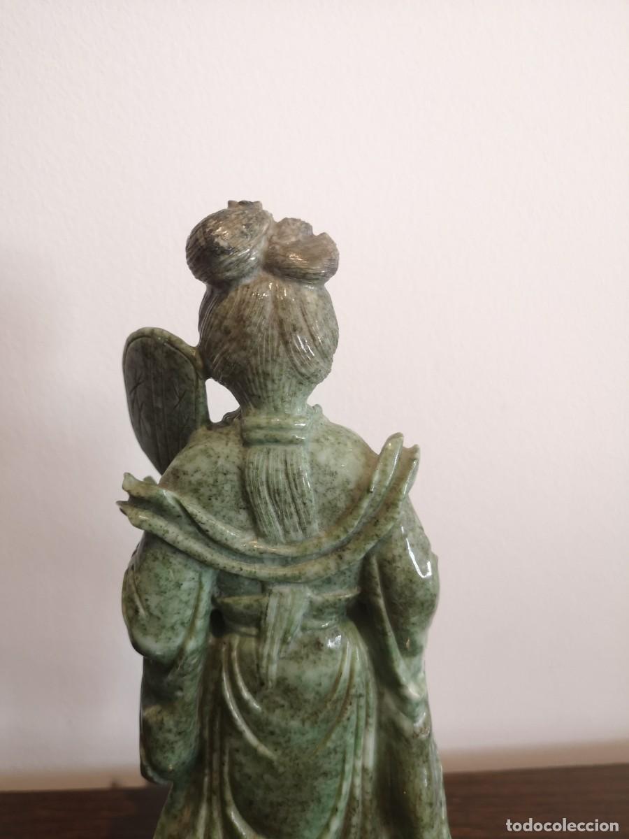 Arte: TALLA CHINA EN JADE VERDE - Foto 9