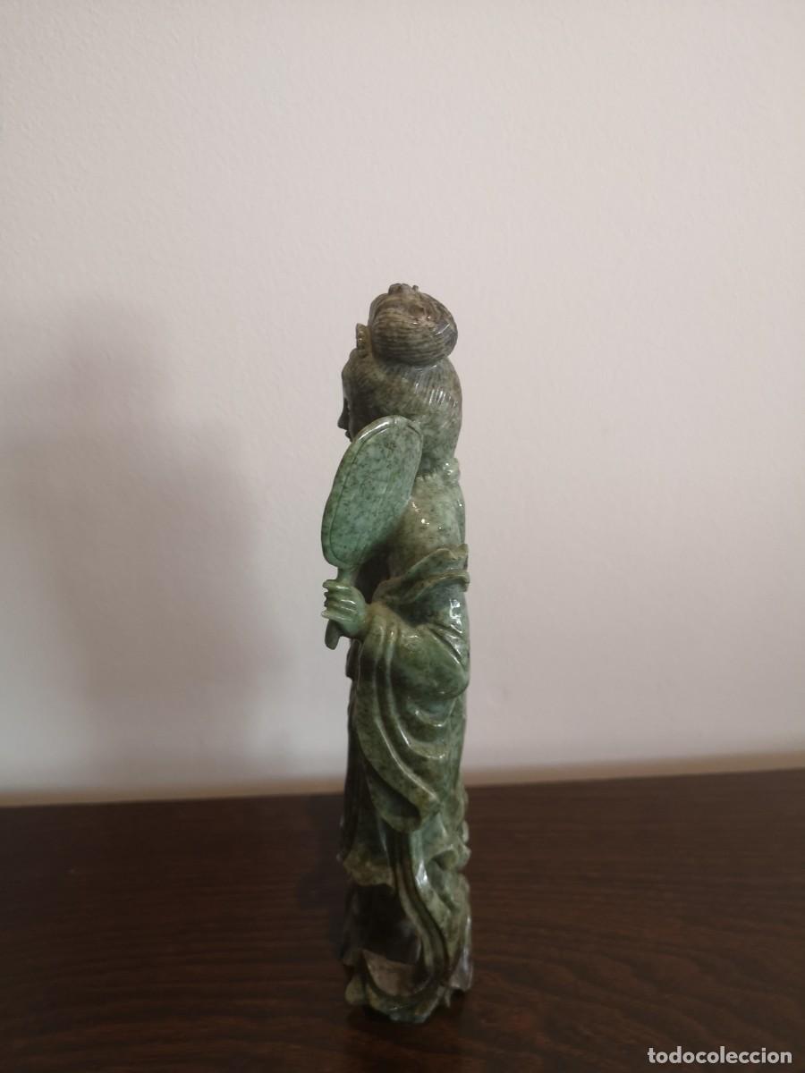 Arte: TALLA CHINA EN JADE VERDE - Foto 12