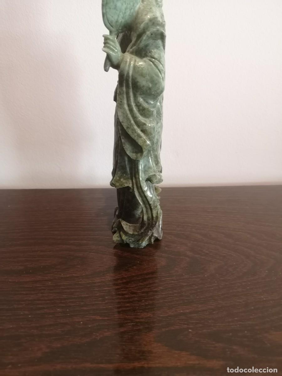 Arte: TALLA CHINA EN JADE VERDE - Foto 13