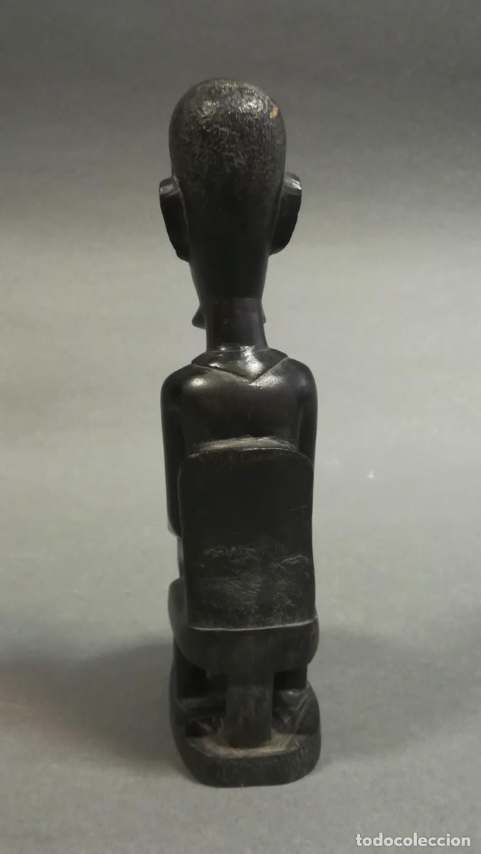 Arte: FIGURA MADERA DE &Eacute;BANO HECHA A MANO - Foto 3