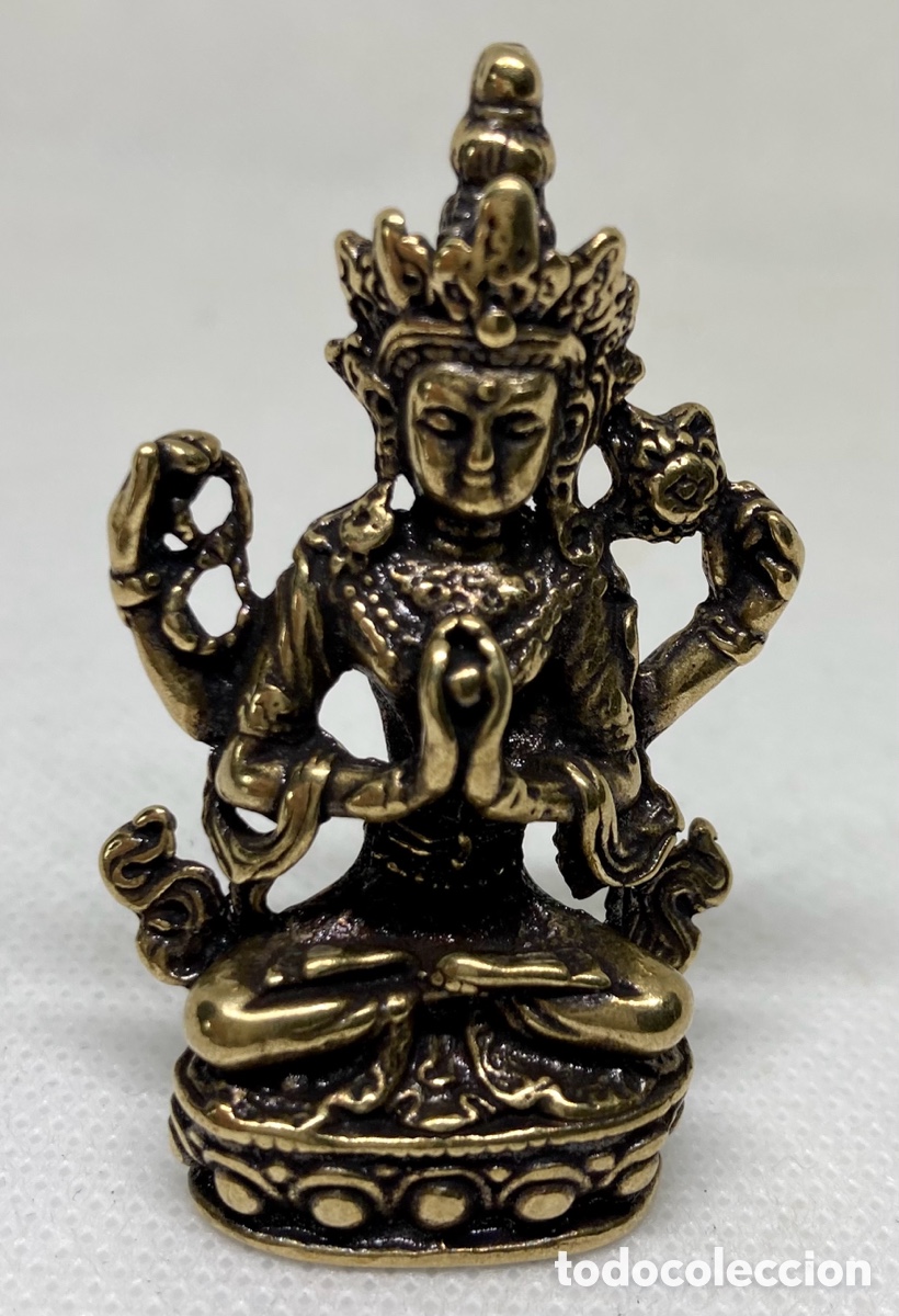 Arte: BUDA TARA DE BRONCE VINTAGE - Foto 4