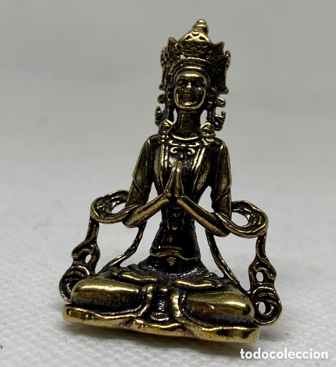 Arte: DIOSA HINDUISTA DE BRONCE - Foto 2