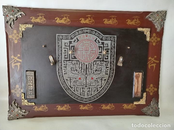 Arte: cuadro escudo chino - Foto 4