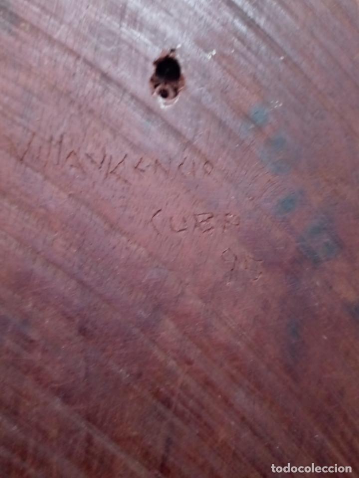 Arte: Tabla de madera en caoba tallada- Cuba - Foto 6