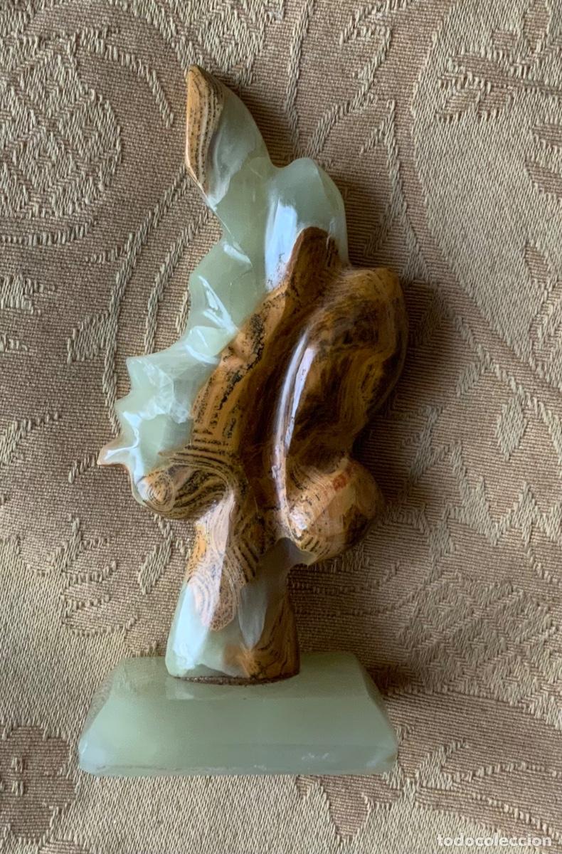 Arte: BUSTO MUJER AFRICANA EN ONIX - Foto 1
