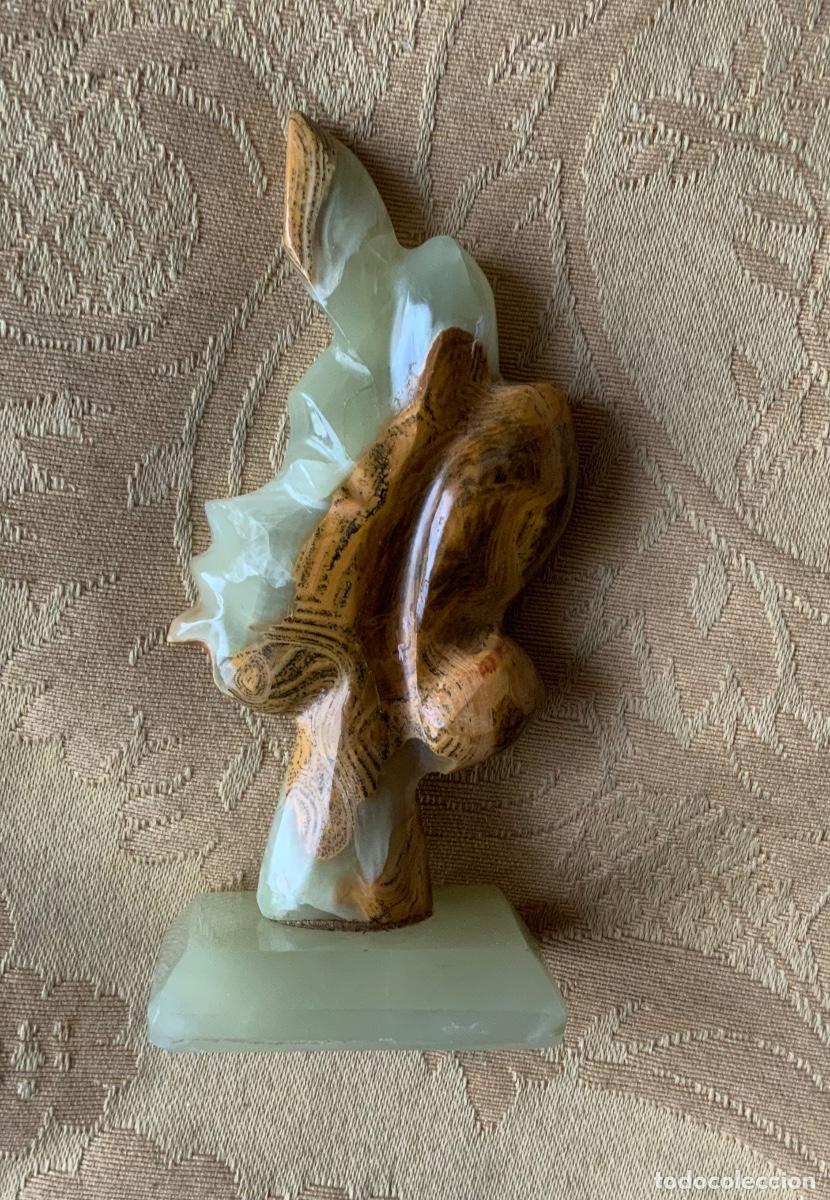 Arte: BUSTO MUJER AFRICANA EN ONIX - Foto 3