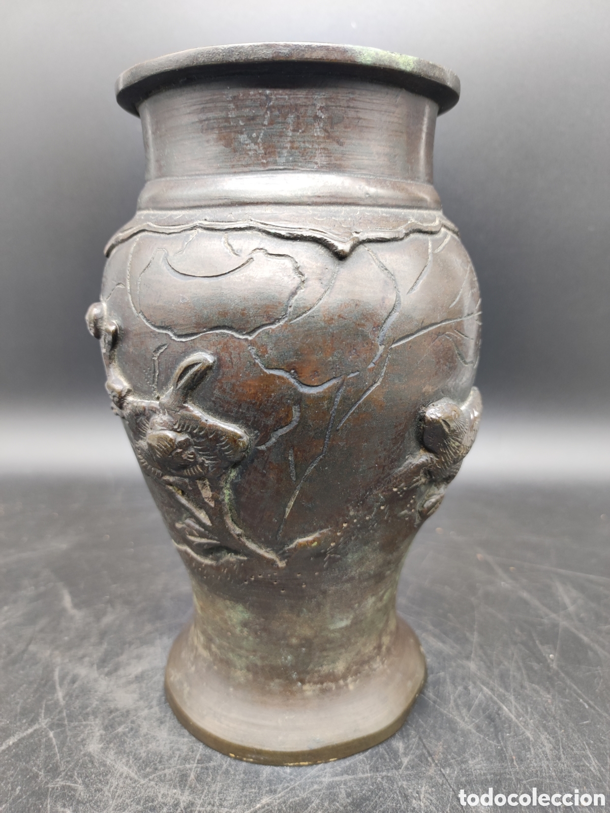 Arte: Jarr&oacute;n bronce Japones - Foto 2