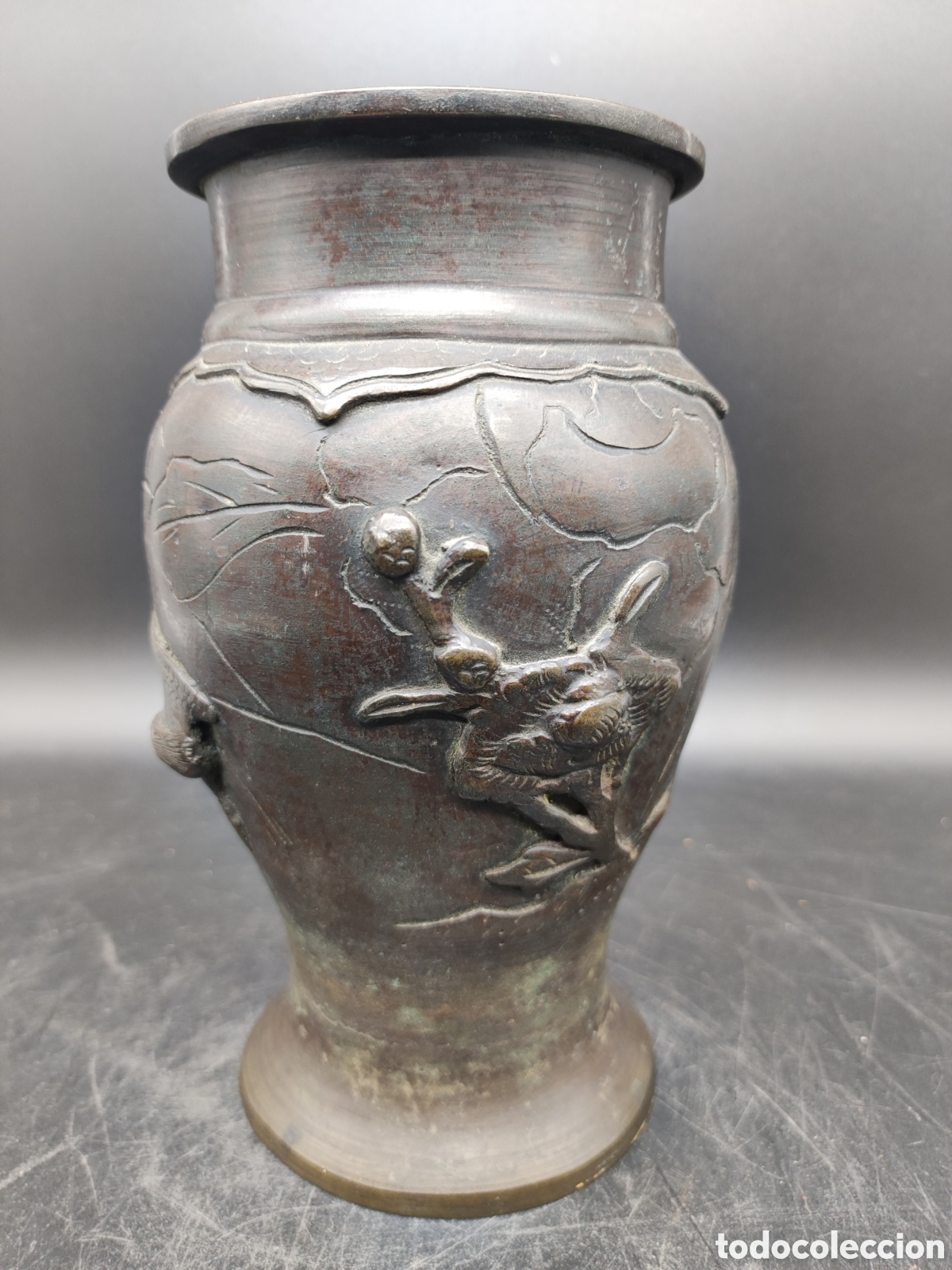 Arte: Jarr&oacute;n bronce Japones - Foto 3