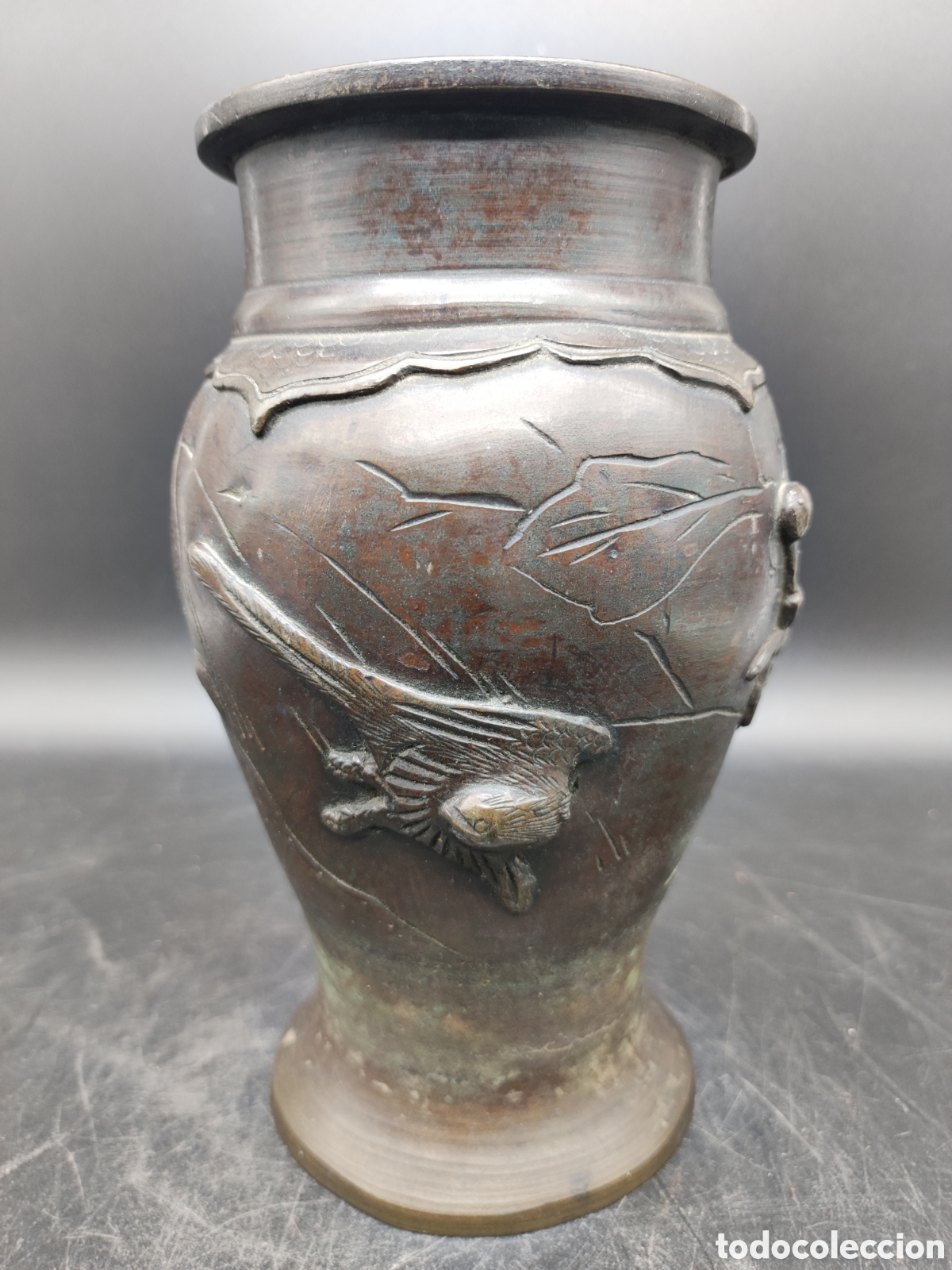 Arte: Jarr&oacute;n bronce Japones - Foto 4